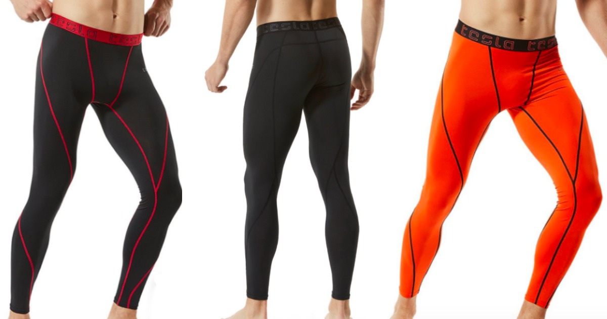 Amazon: Tesla Men's Compression Pants Just $11.98 (Awesome Reviews)