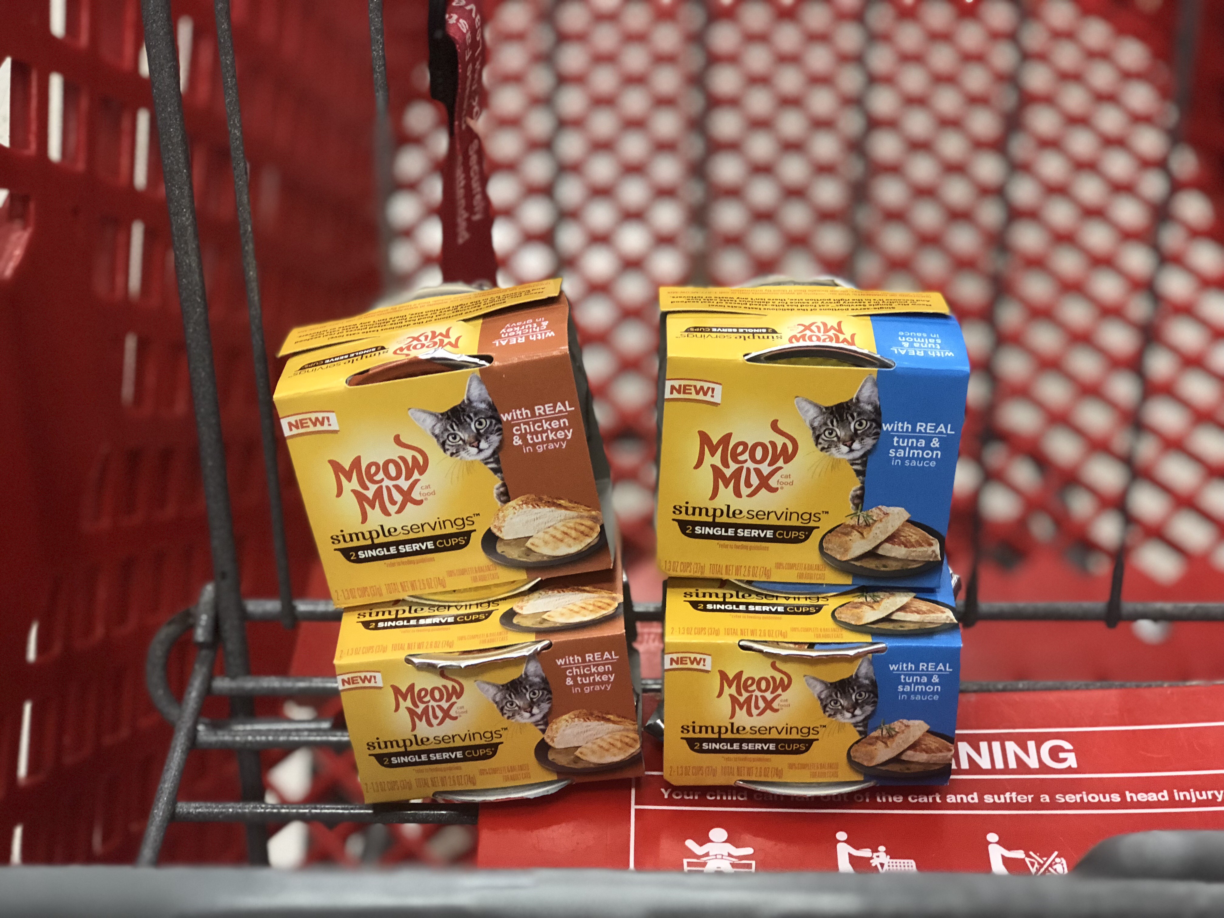 Meow Mix Wet Cat Food ONLY 31 at Target More