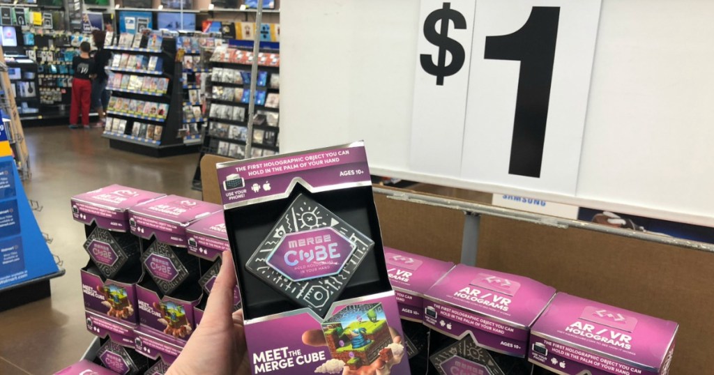 Merge Cube augmented reality toy debuts at Walmart