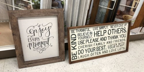 Buy One Get One FREE Wall Art & Ledges At Michaels – Including Farmhouse Styles