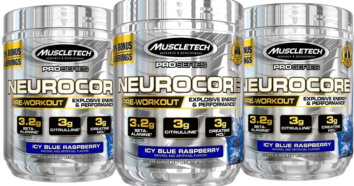 Amazon MuscleTech Pre Workout Supplement Powder Only 7.23 Shipped