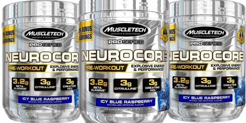 Amazon: MuscleTech Pre Workout Supplement Powder Only $7.23 Shipped