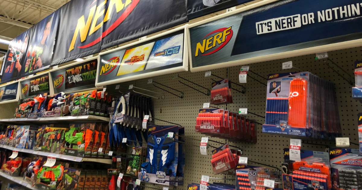 Buy One Get One 50% Off NERF Blasters at ToysRUs • Hip2Save