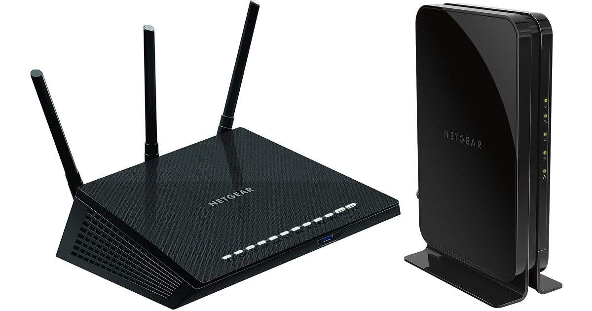 NETGEAR Dual Band WiFi Router + Cable Modem Bundle Only $88.46 Shipped ...