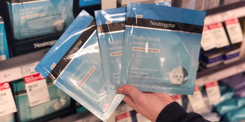 Neutrogena Face Masks ONLY 92¢ Each After Target Gift Card (Online & In-Store)