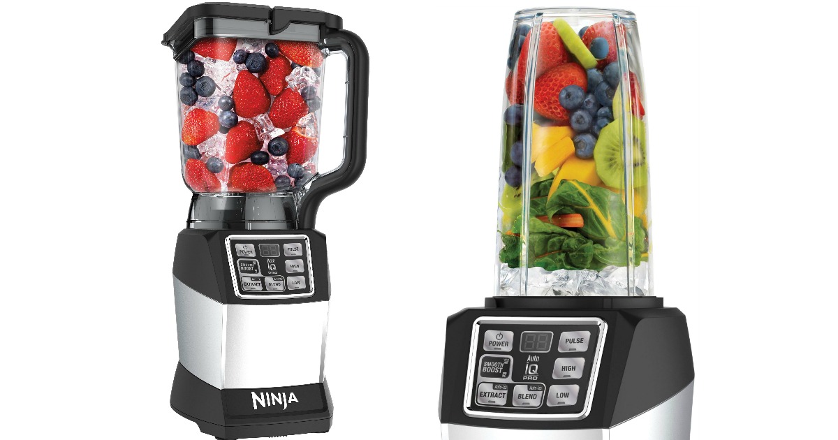 Nutri Ninja Auto-iQ Blender AND Two Cups Just $79.99 Shipped (Regularly ...