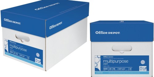 10 Better Than FREE Multipurpose Paper Reams After Office Depot/OfficeMax Gift Card Rebate