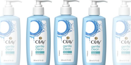 Walgreens.com: Olay Gentle Clean Foaming Face Wash as Low as $2.33 (Regularly $15)