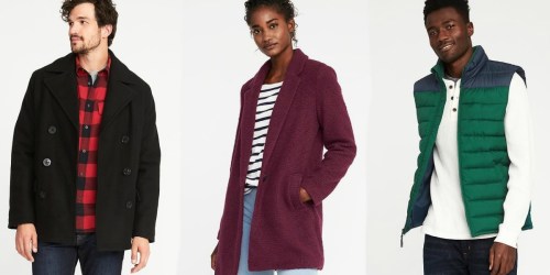 35% Off Entire Old Navy Purchase AND Free Shipping = Up to 80% Off Outerwear