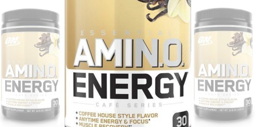 Amazon: Optimum Nutrition Amino Energy Supplement Only $12.65 Shipped