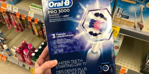 Walgreens: Oral-B Pro Rechargeable Toothbrush Possibly Only $27.49 (Regularly $110)