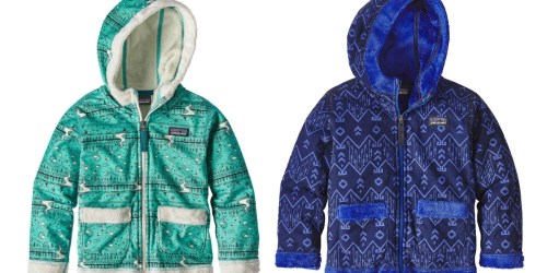 Patagonia Baby Fuzzy Fleece Hoodies Just $29 (Regularly $59) + More