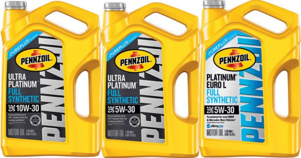 Walmart Pennzoil Motor Oil 5Quart Jug Only 14.97 After MailIn