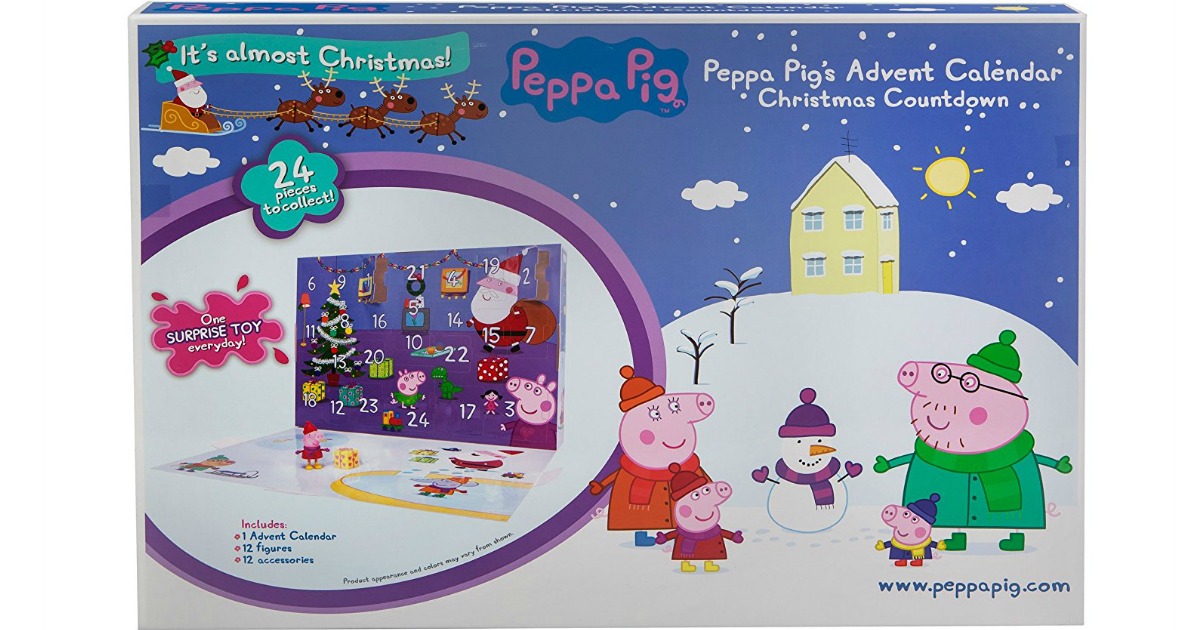 peppa pig toy advent calendar