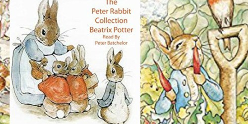Amazon: The Peter Rabbit Collection Unabridged Audiobook ONLY 69¢ (Includes 18 Stories)