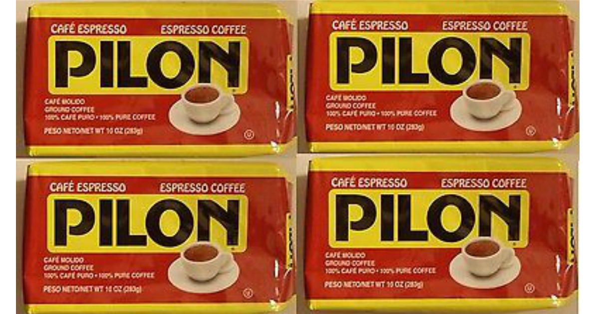  FOUR Pilon Espresso Coffee Bricks Just $11.28 (Only $2.82 Each)
