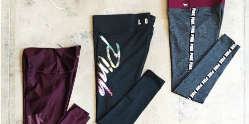 $170 Worth Of Victoria’s Secret PINK Apparel Only $85.65 Shipped (Leggings, Bras + More)