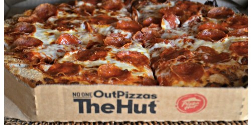 TWO Large Pizza Hut Pizzas AND Hershey’s Dessert ONLY $15