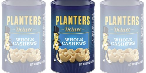 Amazon: Planters Deluxe 18.25 oz Whole Cashews Only $7.63 Shipped & More