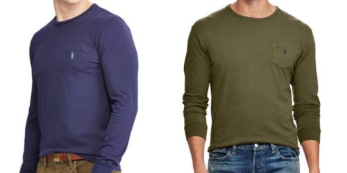 Mens Polo Ralph Lauren Long-Sleeve Shirts Just $9.44 (Regularly $45)