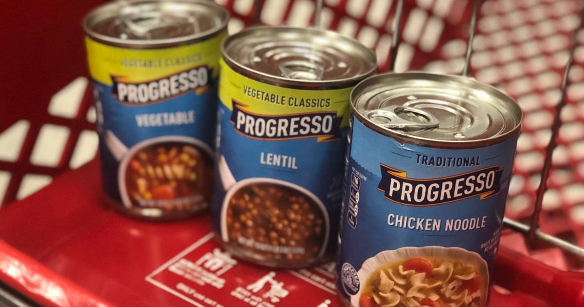 Progresso Soups Only 67¢ Each at Target