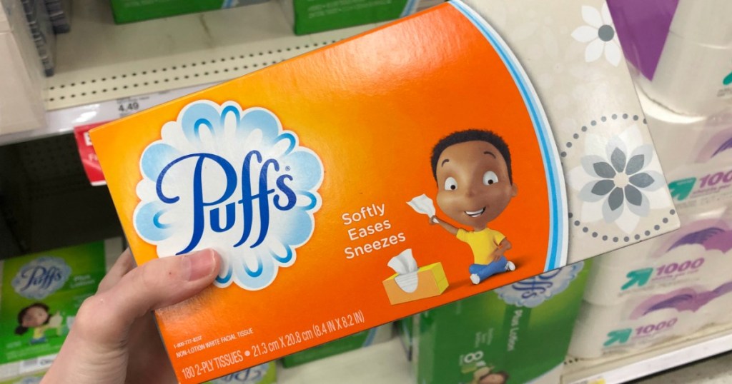 Stackable Savings on Puffs Tissues at Walgreens (Pay as Low as .19 Per Box!)