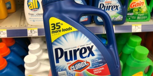 New Purex Coupons = Liquid Laundry Detergent Just $1.49 at Walgreens & CVS