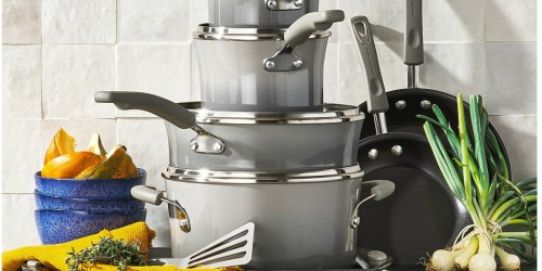 Rachael Ray 14-Piece Cookware Set ONLY $64.99 Shipped After Rebate (Regularly $300)