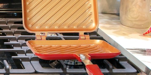 As Seen on TV Red Copper Sandwich & Panini Maker ONLY $9.99 (Regularly $20)