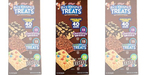 Amazon: Rice Krispies 40-Count Chocolate Lovers Treats ONLY $7.88 Shipped