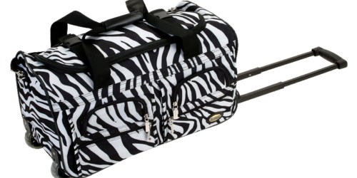 Rockland Luggage 22-Inch Rolling Duffle Bags Under $20 (Regularly $69)