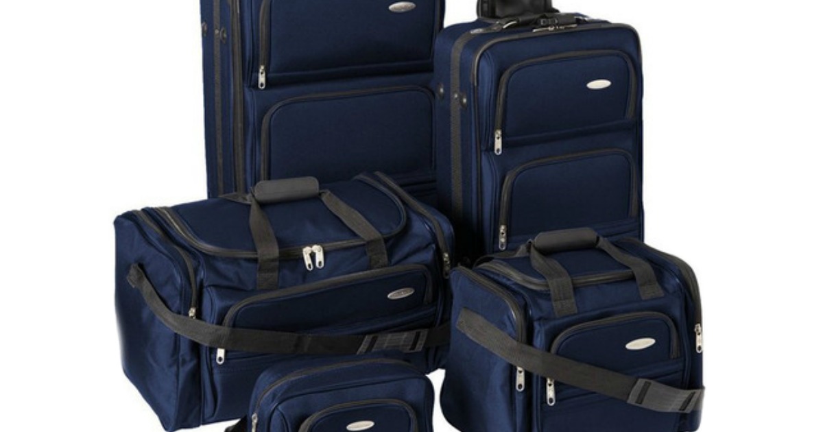 Samsonite 5 Piece Luggage Set Only 99 Shipped (Regularly 250)