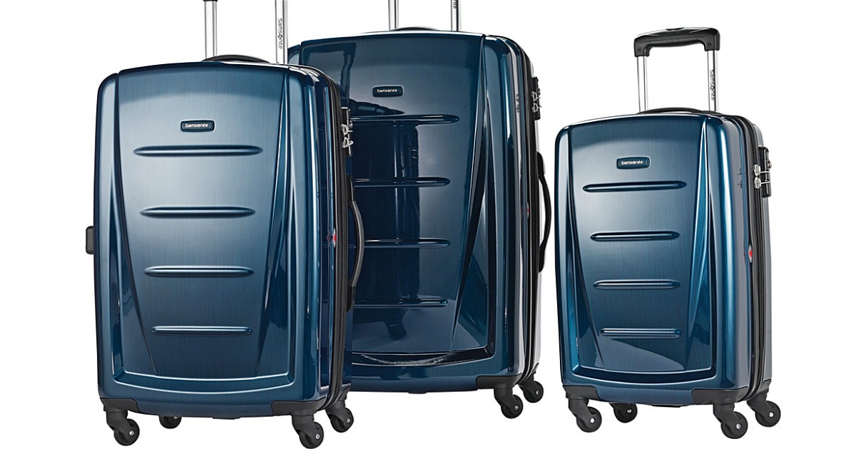 Samsonite 3-Piece Hardside Luggage Set Only $159.99 Shipped (Regularly ...