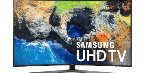 Samsung 55″ Curved 4K Smart TV Just $465 Shipped After Walmart Gift Card (Regularly $1,600) + More