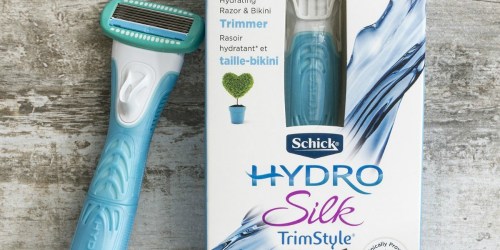 Amazon: Schick Hydro Silk TrimStyle Razor w/ Bikini Trimmer ONLY $5.99 (Ships w/ $25 Order)