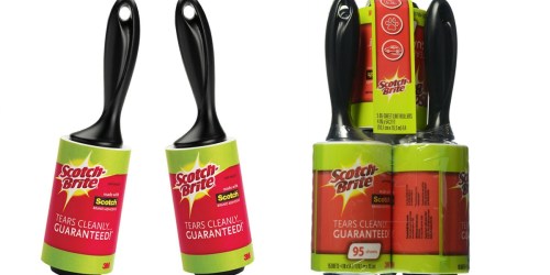 Amazon: FIVE Pack Scotch-Brite Lint Rollers Only $9.54 Shipped (Just $1.91 Each)