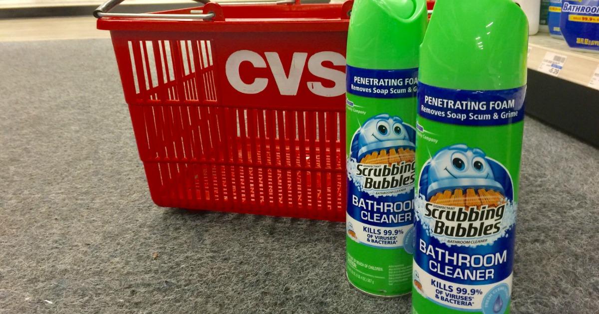 New Scrubbing Bubbles, Pledge & Windex Coupons + CVS Deal Idea