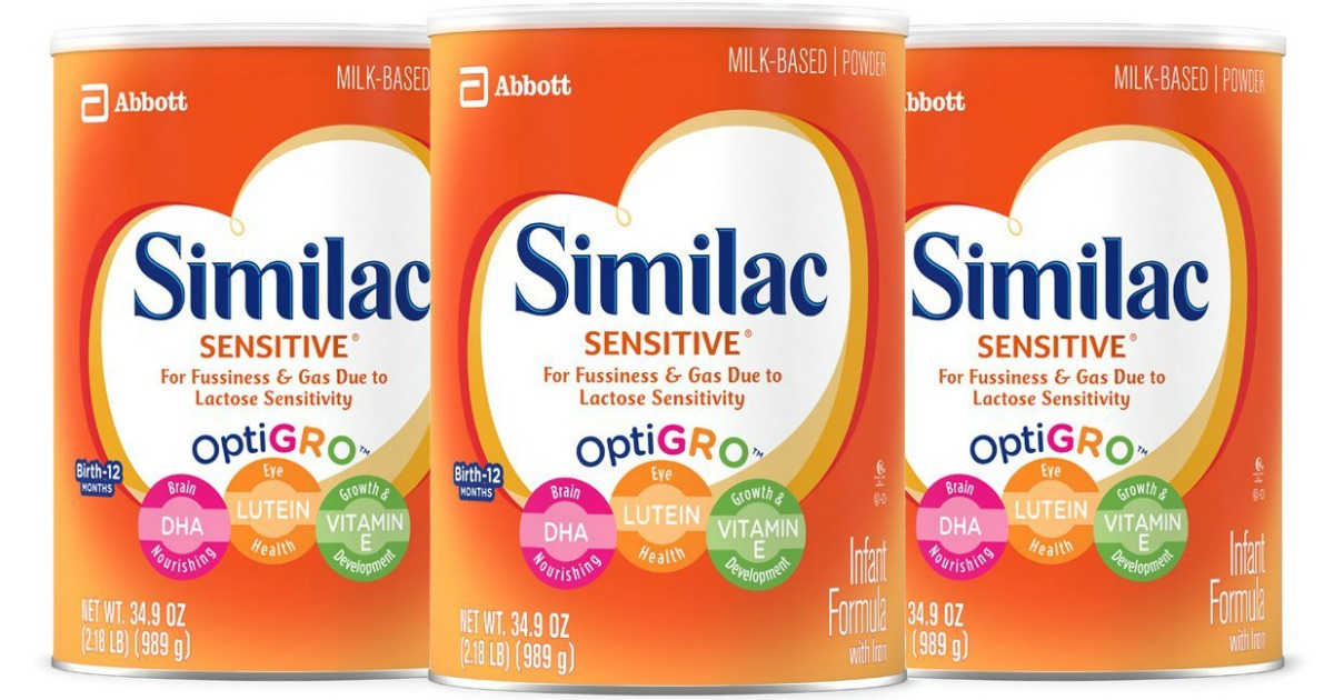 Similac sensitive 34.9 hot sale oz