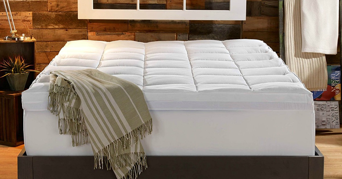 sleep innovations 4 dual mattress topper white
