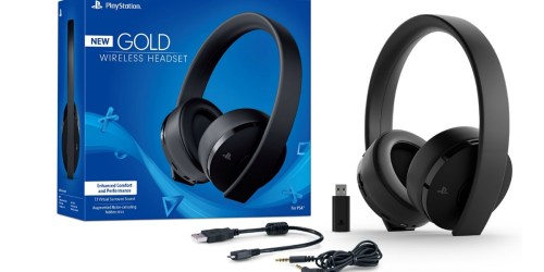 Sony PlayStation Gold Wireless Headset ONLY $85 Shipped