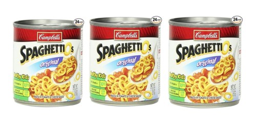Amazon: TWENTY FOUR Original SpaghettiOs Just $12.94 Shipped (Only 54¢ Per Can) + More