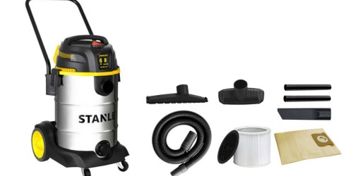 Walmart.com: Stanley Stainless Steel Wet Dry Vac & Accessories Just $35.63 Shipped (Regularly $79)