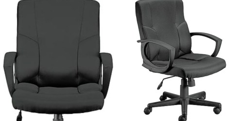 Staples Stiner Fabric Managers Chair Only $39.99 (Regularly $86)