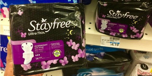 New $1/1 Carefree & Stayfree Coupons = ONLY $1.43 Each at CVS After Rewards + More
