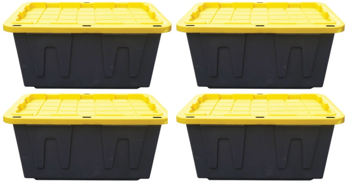 Office Depot/Office Max 27Gallon Tough Box Storage Totes As Low As 7