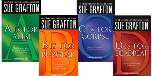 Sue Grafton A-O Kindle eBooks Only $2.99 Each