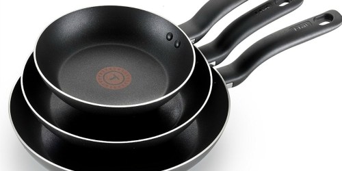 T-Fal 3-Piece Frying Pan Set Only $14.99 (Regularly $60)