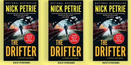 FREE Audiobook Download of The Drifter by Nick Petrie (National Bestseller)