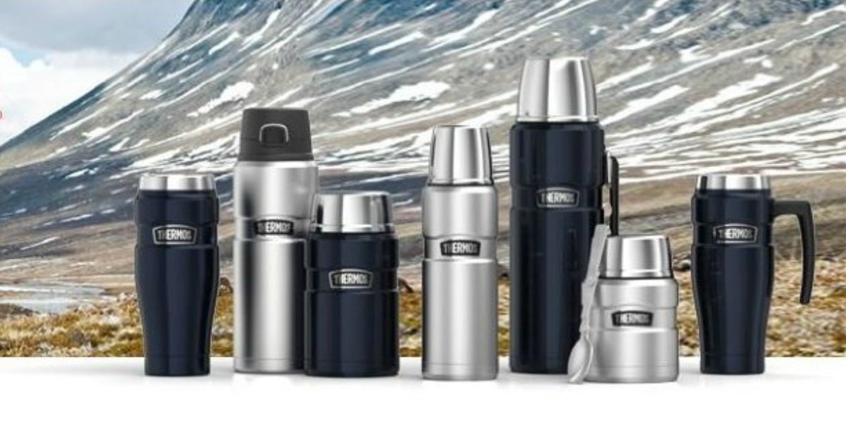 Amazon Thermos Stainless Steel Hydration Bottle Just 13.50 (Regularly 22) + More