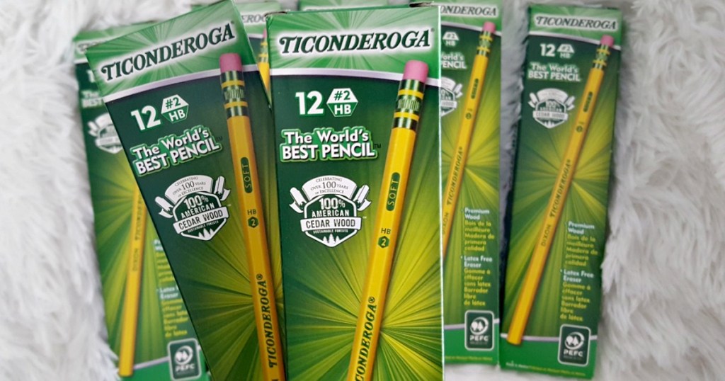 Ticonderoga pencil packs 